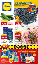 Gazetka promocyjna Lidl - GAZETKA - Gazetka - ważna od 04.06 do 04.06.2022 - strona 1 - produkty: Mięso mielone, Sos, Gra, Borówka, Borówka amerykańska, Kawa ziarnista, Ogórek, Kawa, Zmywarki, Waga, Mięso
