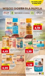 Gazetka promocyjna Lidl - GAZETKA - Gazetka - ważna od 04.06 do 04.06.2022 - strona 39 - produkty: Kurczak, Mokra karma, Pur, Gra, Sucha karma