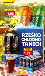 Gazetka promocyjna Lidl - GAZETKA - Gazetka - ważna od 04.06 do 04.06.2022 - strona 50 - produkty: Por, 7up, Pepsi max, Mirinda, Pepsi, Olej