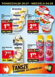 Gazetka promocyjna Delikatesy Centrum - Gazetka - ważna od 04.08 do 04.08.2024 - strona 15 - produkty: Ser, Rum, Serek, Danio, Alpro