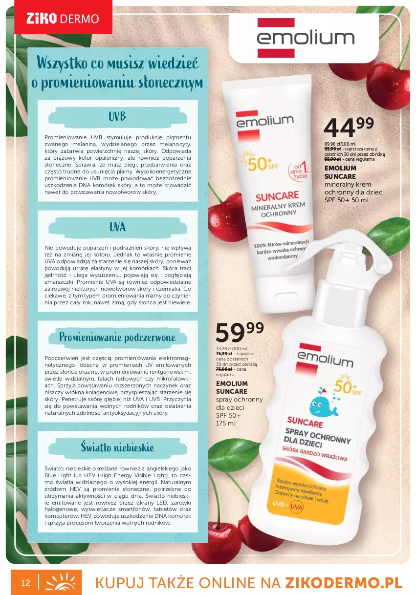 Gazetka promocyjna Ziko - Gazetka Ziko Dermo - ważna 29.05 do 30.06.2025 - strona 12 - produkty: Dzieci, Ekrany, Emolium, Fa, Halo, Kolagen, Komputer, Mars, Mus, Smartfon, Sok, Tablet