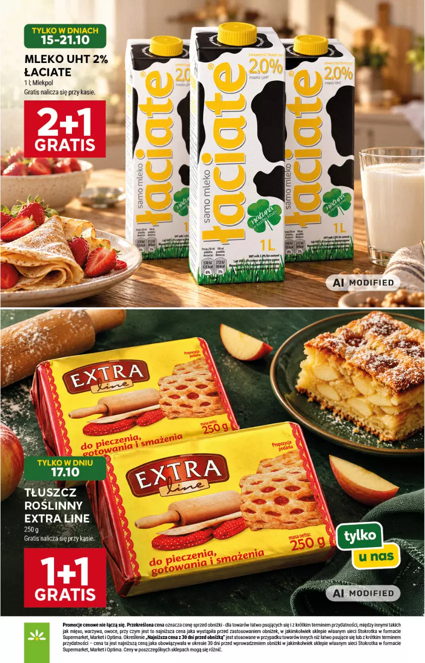 Gazetka promocyjna Stokrotka - Market - ważna 15.10 do 21.10.2026 - strona 10 - produkty: Gra, Mięso, Mleko, Optima, Owoce, Warzywa