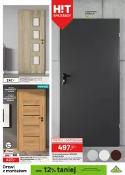 Gazetka promocyjna Leroy Merlin - Gazetka Leroy Merlin - Gazetka - ważna od 25.04 do 25.04.2024 - strona 17 - produkty: Klamka, Sok, Ser, Por, Telefon, Cynk, Tran, Sport, Drzwi