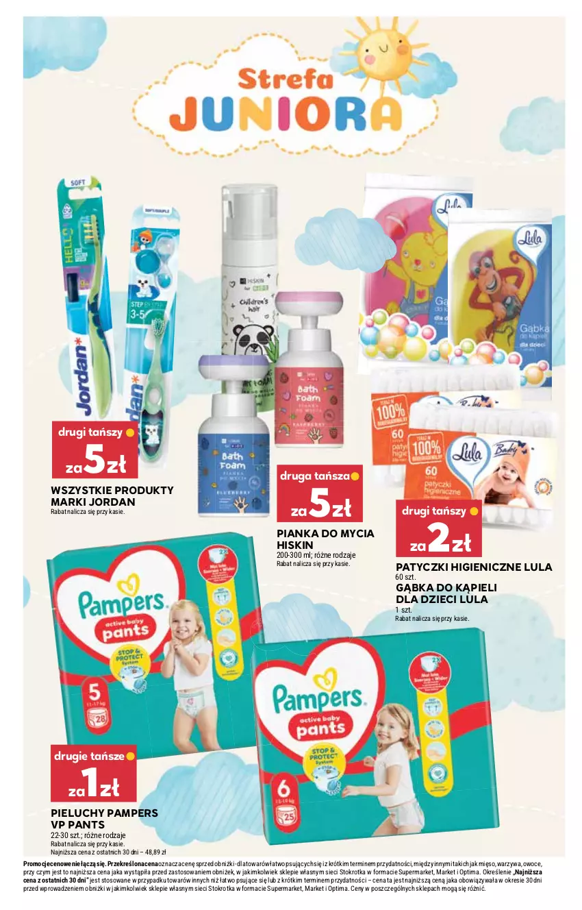 Gazetka promocyjna Stokrotka - Market - ważna 29.04 do 06.05.2026 - strona 31 - produkty: Dzieci, Mięso, Optima, Owoce, Pampers, Pieluchy, Warzywa