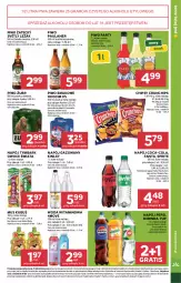 Gazetka promocyjna Stokrotka - Market - Gazetka - ważna od 06.05 do 06.05.2026 - strona 25 - produkty: Piwa, Piwo, Warzywa, Mus, Koc, Gra, 7up, Chipsy, Mirinda, Coca-Cola, Pepsi, Optima, Napój gazowany, Tymbark, Crunchips, Fanta, Owoce, Kubuś, Woda, Sprite, Okocim, Napój, Mięso, Grejpfrut, Fa