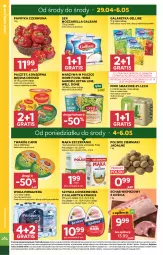 Gazetka promocyjna Stokrotka - Market - Gazetka - ważna od 06.05 do 06.05.2026 - strona 4 - produkty: Mozzarella, Piwa, Piwo, Krakus, Warzywa, Ser, Gra, Twaróg, Papryka czerwona, Papryka, Primavera, Pasztet, Ziemniaki, Szynka konserwowa, Szynka, Optima, Schab wieprzowy, Mąka, Prima, Galaretka, Galbani, Owoce, Woda, Gala, Mięso
