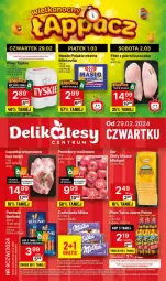 Gazetka promocyjna Delikatesy Centrum - NOWA GAZETKA Delikatesy Centrum od 29 lutego! 29.02-6.03.2024 - Gazetka - ważna od 06.03 do 06.03.2024 - strona 1 - produkty: Piwo, Kurczak, Ser, Rum, Złoty Mazur, Parówki, Tatra, Czekolada, Pomidory, Milka, LG