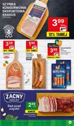 Gazetka promocyjna Delikatesy Centrum - NOWA GAZETKA Delikatesy Centrum od 29 lutego! 29.02-6.03.2024 - Gazetka - ważna od 06.03 do 06.03.2024 - strona 14 - produkty: Krakus, Por, Parówki, Szynka, Sport, Kiełbasa, Berlinki