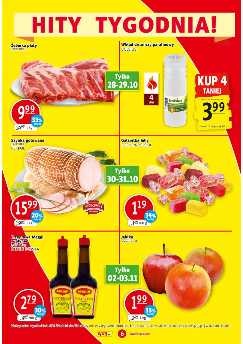 Gazetka promocyjna Prim Market - Gazetka - ważna 28.10 do 03.11.2021 - strona 6