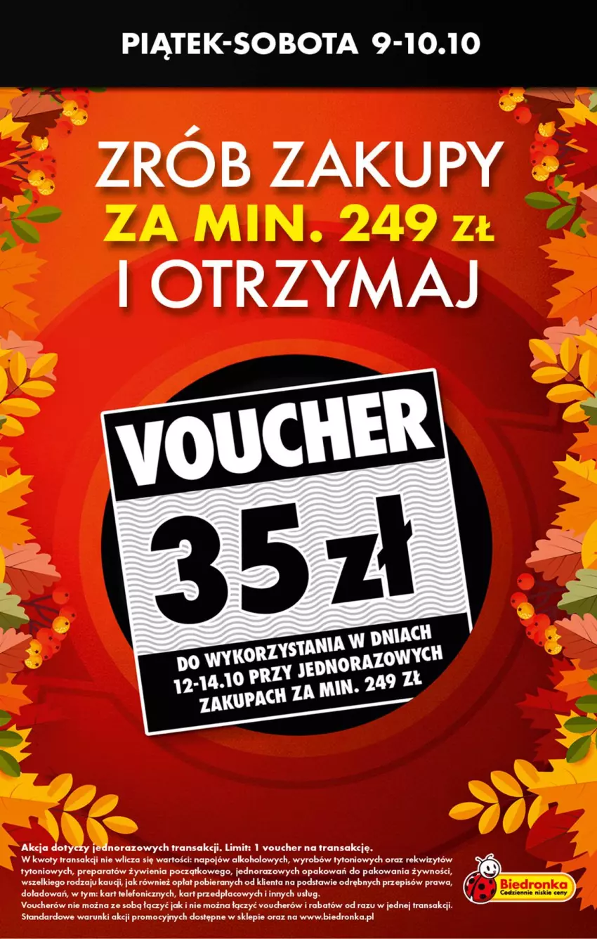 Gazetka promocyjna Biedronka - Tani Weekend - ważna 09.10 do 10.10.2026 - strona 3 - produkty: Telefon