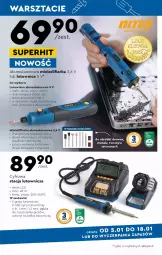 Gazetka promocyjna Biedronka - Okazje tygodnia - Gazetka - ważna od 18.01 do 18.01.2023 - strona 29 - produkty: Top, Stojak, Rolki, Szlifierka, Akumulator, Fa