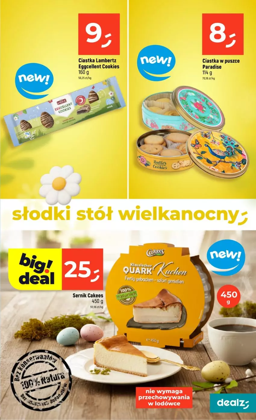 Gazetka promocyjna Dealz - NOWA GAZETKA - ważna 19.03 do 25.03.2026 - strona 13 - produkty: Ciastka, Ser