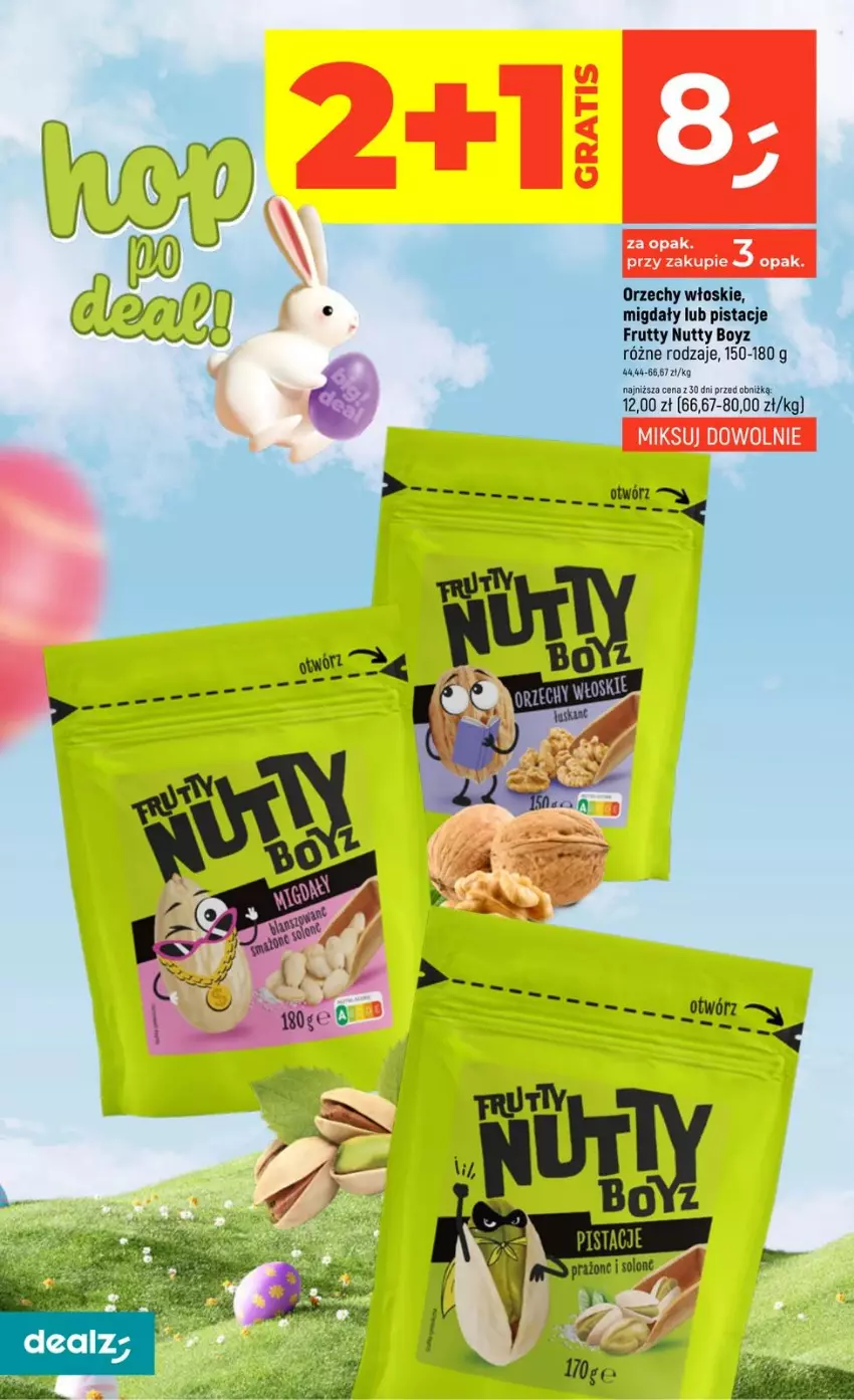 Gazetka promocyjna Dealz - NOWA GAZETKA - ważna 19.03 do 25.03.2026 - strona 16 - produkty: Gra, Migdały, Orzechy włoskie, Pistacje