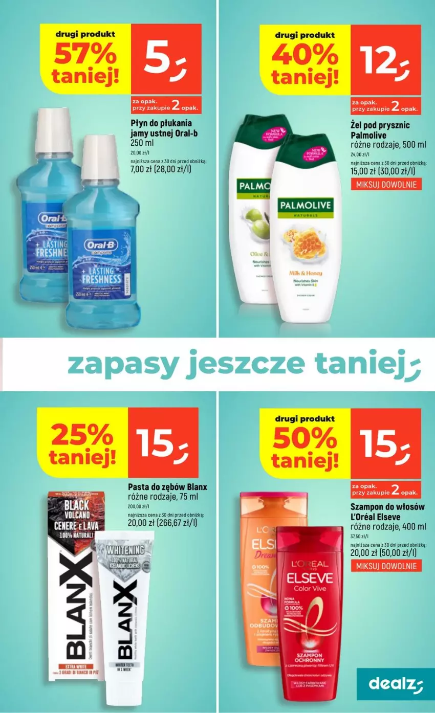 Gazetka promocyjna Dealz - NOWA GAZETKA - ważna 19.03 do 25.03.2026 - strona 41 - produkty: Lack, Palmolive, Pasta do zębów, Płyn do płukania, Szampon