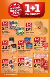 Gazetka promocyjna Auchan - Pewność Niskich Cen Supermarket - Gazetka - ważna od 04.09 do 04.09.2024 - strona 4 - produkty: Piwo, Piec, Makaron, Ciastka, Krakus, Kupiec, Kajzerka, Sałat, Sezam, Owsianka, Podravka, Napój, Krakuski