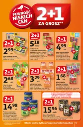 Gazetka promocyjna Auchan - Pewność Niskich Cen Supermarket - Gazetka - ważna od 04.09 do 04.09.2024 - strona 5 - produkty: Piwo, Top, Sok, Ser, Mus, Sokołów, Kaktus, Kisiel, Słodka Chwila, Lody, Perła, Pesto, Fortuna, Kubuś, Deser, Barilla