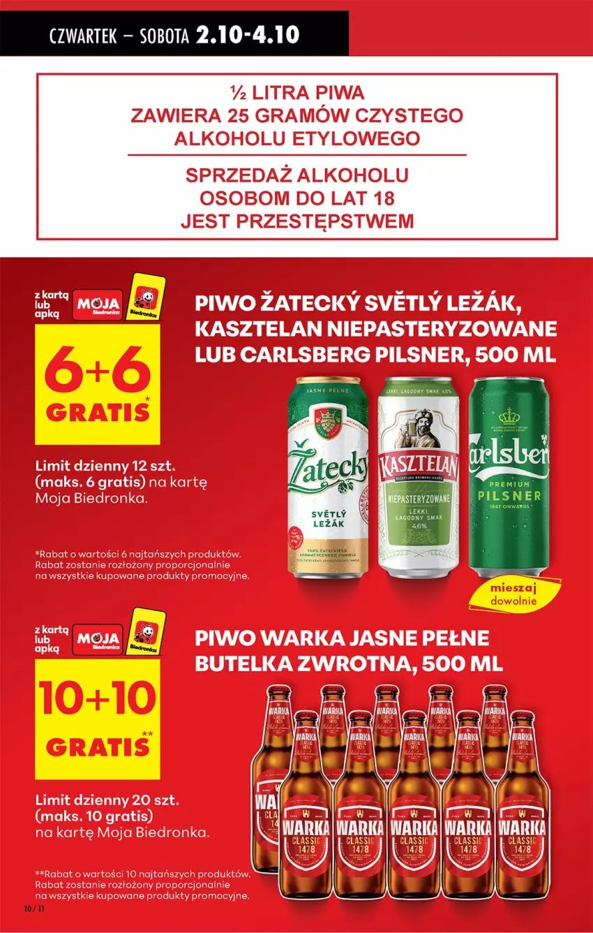 Gazetka promocyjna Biedronka - Od Czwartku - ważna 02.10 do 08.10.2025 - strona 12 - produkty: Fa, Gra, LG, Mafia, Sok