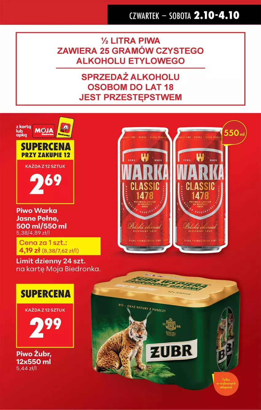 Gazetka promocyjna Biedronka - Od Czwartku - ważna 02.10 do 08.10.2025 - strona 13 - produkty: Fa