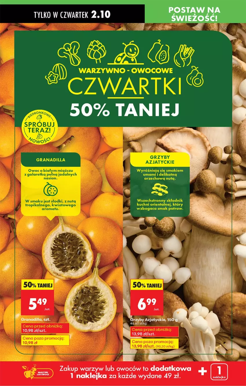 Gazetka promocyjna Biedronka - Od Czwartku - ważna 02.10 do 08.10.2025 - strona 24 - produkty: Fa, Gra, Granadilla