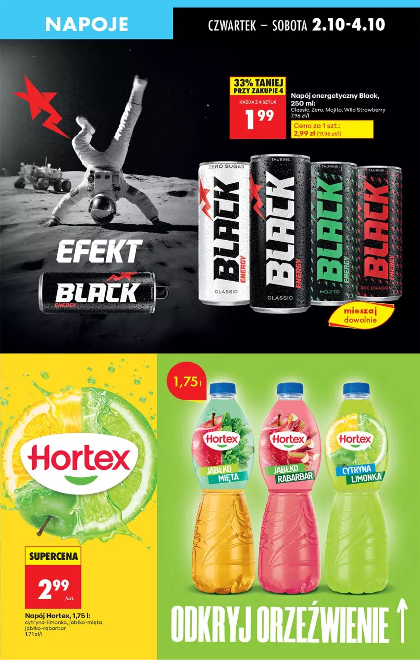 Gazetka promocyjna Biedronka - Od Czwartku - ważna 02.10 do 08.10.2025 - strona 61 - produkty: Hortex, Lack, Napój, Napój energetyczny