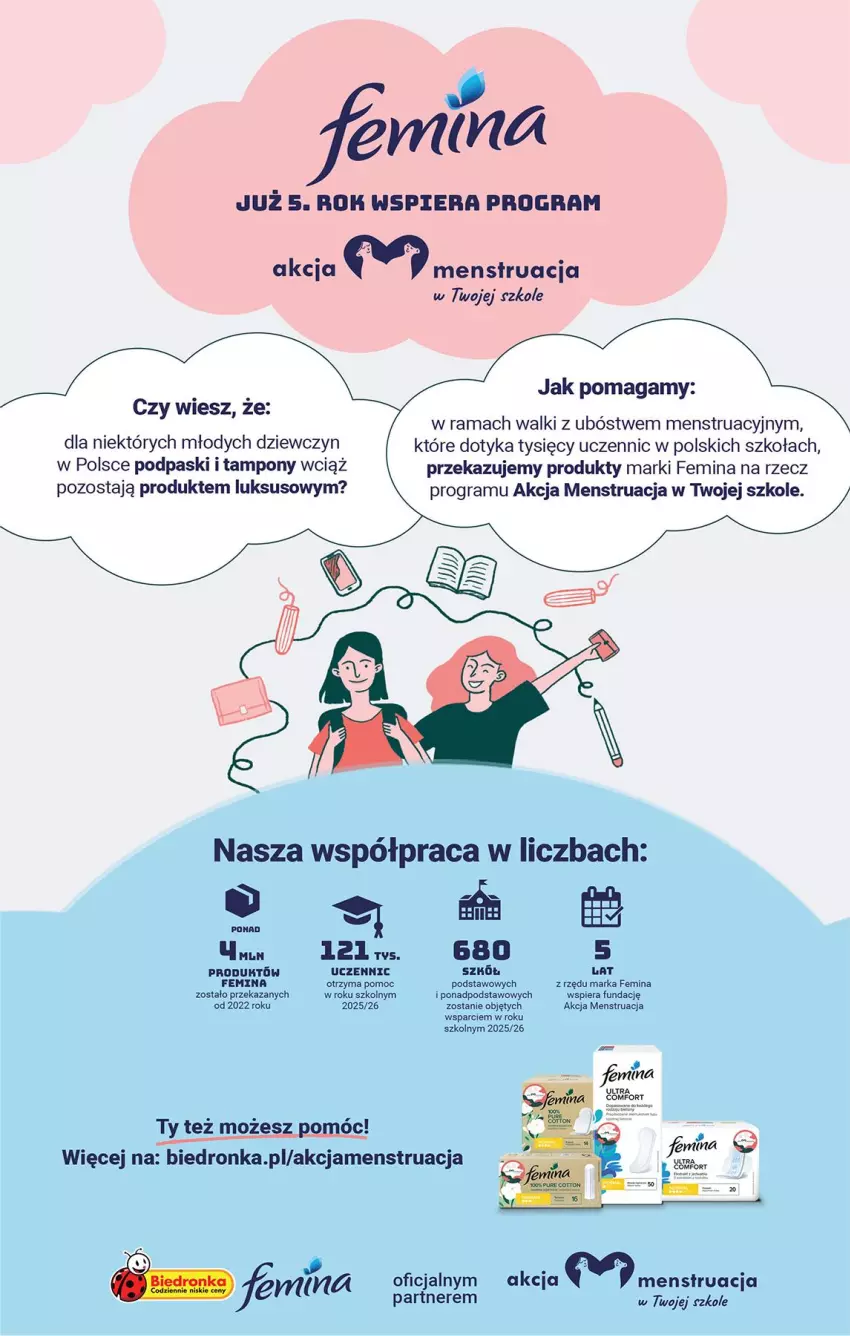 Gazetka promocyjna Biedronka - Od Czwartku - ważna 02.10 do 08.10.2025 - strona 66 - produkty: EPEE, Fa, Gra, Podpaski, Rama, Rolki, Tampony