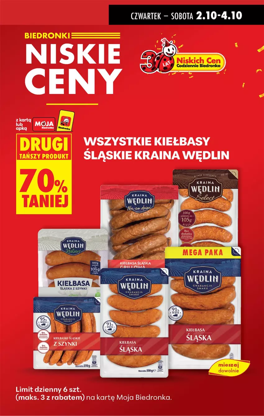 Gazetka promocyjna Biedronka - Od Czwartku - ważna 02.10 do 08.10.2025 - strona 7 - produkty: Kiełbasa