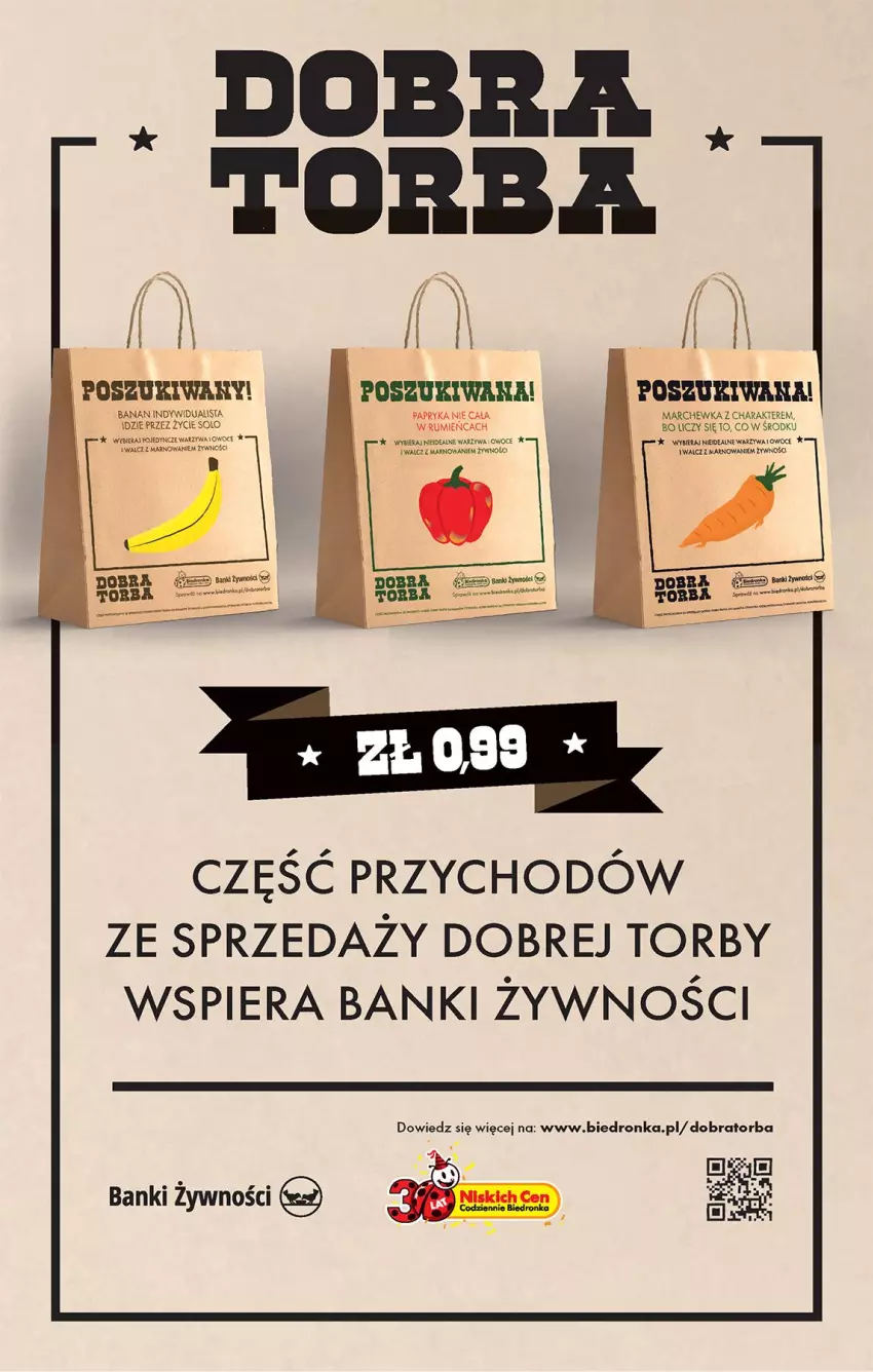 Gazetka promocyjna Biedronka - Od Czwartku - ważna 02.10 do 08.10.2025 - strona 72 - produkty: Marchewka, Owoce, Papryka, Rum, Torba, Warzywa