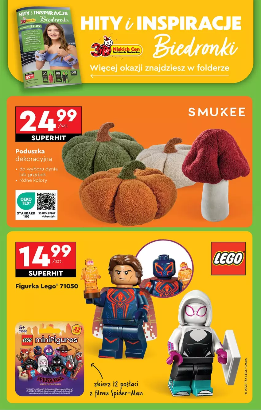 Gazetka promocyjna Biedronka - Od Czwartku - ważna 02.10 do 08.10.2025 - strona 74 - produkty: Poduszka, Poduszka dekoracyjna