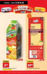 Gazetka promocyjna Biedronka - Od Czwartku - Gazetka - ważna od 08.10 do 08.10.2025 - strona 40 - produkty: Sok, Ser, Królewski, Tymbark
