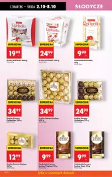 Gazetka promocyjna Biedronka - Od Czwartku - Gazetka - ważna od 08.10 do 08.10.2025 - strona 46 - produkty: Gin, Praliny, Raffaello, Ferrero Rocher, Czekolada, Ferrero, Fa