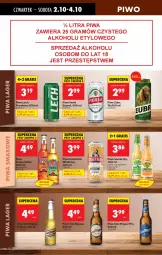 Gazetka promocyjna Biedronka - Od Czwartku - Gazetka - ważna od 08.10 do 08.10.2025 - strona 62 - produkty: Piwa, Piwo, Por, Gra, Somersby, Tera, Perła, Miód, Mango, Lech Premium, Fa