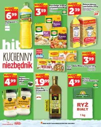 Gazetka promocyjna Topaz - Gazetka - Gazetka - ważna od 03.12 do 03.12.2025 - strona 14 - produkty: Majonez, Makaron, Kujawski, Top, Ryż, BIC, Ryż parboiled, Kuchnia, Bulion, Bulgur, Winiary, Stek, Lion, Babuni, Cenos, Kasza, Olej, Ryż biały, LG, Oliwa