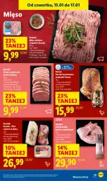 Gazetka promocyjna Lidl - GAZETKA - Gazetka - ważna od 17.01 do 17.01.2026 - strona 29 - produkty: Piec, Mięso mielone, Kaczka, Królik, Kaczka faszerowana, Tusz, Mięso, Fa