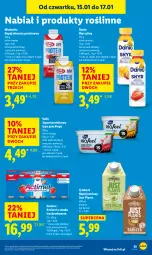 Gazetka promocyjna Lidl - GAZETKA - Gazetka - ważna od 17.01 do 17.01.2026 - strona 35 - produkty: Danone, Jogurt, Mlekovita, Actimel, Tymbark, Napój mleczny, Danio, Napój, Mleko
