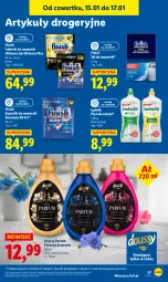 Gazetka promocyjna Lidl - GAZETKA - Gazetka - ważna od 17.01 do 17.01.2026 - strona 57 - produkty: Ludwik, Sól, Finish, Tablet, Perfum, Zmywarki, Tabletki do zmywarki