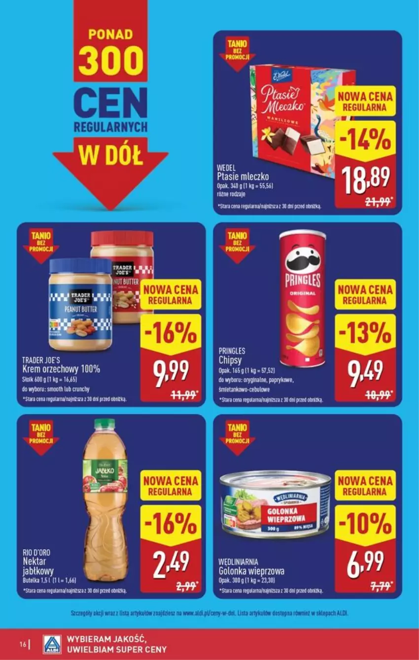 Gazetka promocyjna Aldi - Pełna oferta - ważna 12.10 do 17.10.2026 - strona 16 - produkty: Fa, Gin, Golonka wieprzowa, Mleczko, Nektar, Ptasie mleczko