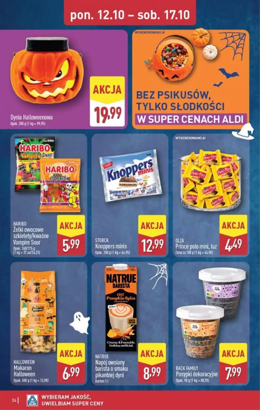 Gazetka promocyjna Aldi - Pełna oferta - ważna 12.10 do 17.10.2026 - strona 24 - produkty: Fa, Haribo, Makaron, Napój