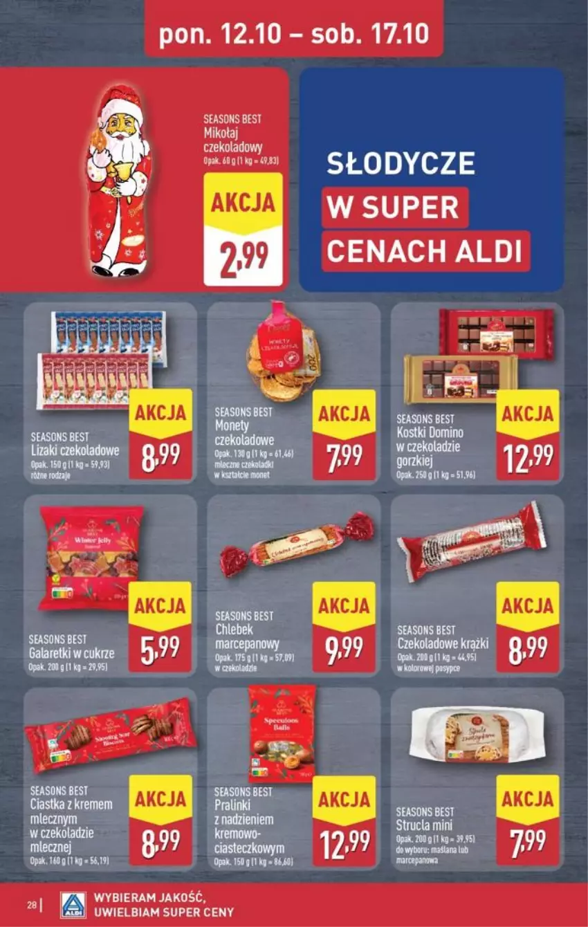 Gazetka promocyjna Aldi - Pełna oferta - ważna 12.10 do 17.10.2026 - strona 28 - produkty: Chleb, Ciastka
