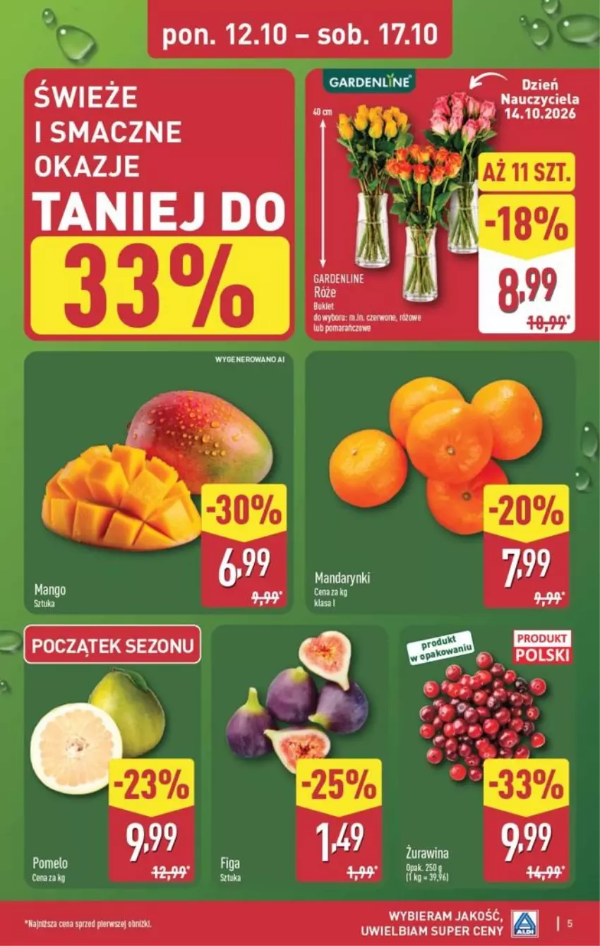 Gazetka promocyjna Aldi - Pełna oferta - ważna 12.10 do 17.10.2026 - strona 5 - produkty: Pomelo