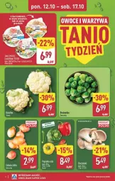 Gazetka promocyjna Aldi - Pełna oferta - Gazetka - ważna od 17.10 do 17.10.2026 - strona 4 - produkty: Kurczak, Cebula, Kalafior, Warzywa, Ser, Owoce