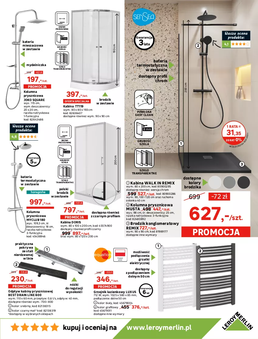 Gazetka promocyjna Leroy Merlin - Nowe wnętrze - ważna 20.01 do 09.02.2021 - strona 17