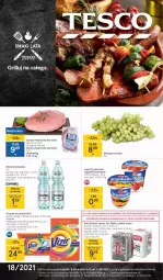 Gazetka promocyjna Tesco - Tesco gazetka - przyszły tydzień - Gazetka - ważna od 12.05 do 12.05.2021 - strona 1 - produkty: Piwo, Ser, Bell, Jogurt, Proszek do prania, Szynka, Vizir, Winogrona, Bella, Woda, Wino, Jogobella, Grill, Cisowianka