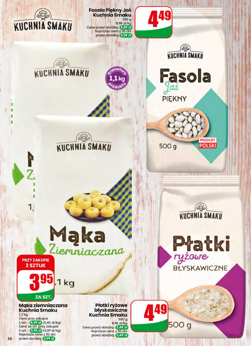 Gazetka promocyjna Dino - Gazetka 27 / 2026 - ważna 01.07 do 07.07.2026 - strona 18 - produkty: Fa, Kuchnia, Mąka, Płatki ryżowe, Ryż