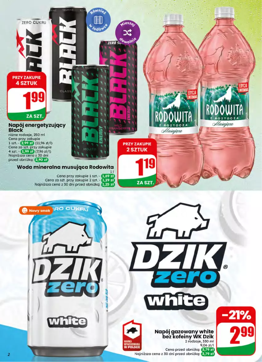 Gazetka promocyjna Dino - Gazetka 27 / 2026 - ważna 01.07 do 07.07.2026 - strona 2 - produkty: Lack, Mus, Woda, Woda mineralna