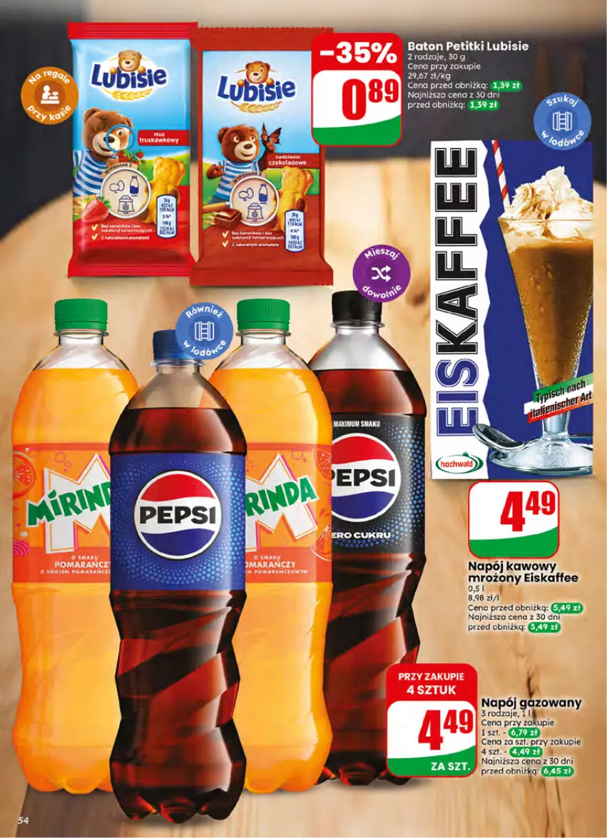 Gazetka promocyjna Dino - Gazetka 27 / 2026 - ważna 01.07 do 07.07.2026 - strona 54 - produkty: Baton, Lubisie, Napój