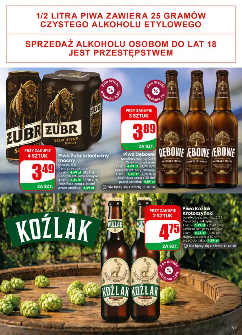 Gazetka promocyjna Dino - Gazetka 27 / 2026 - ważna 01.07 do 07.07.2026 - strona 57 - produkty: Gra, Piwa