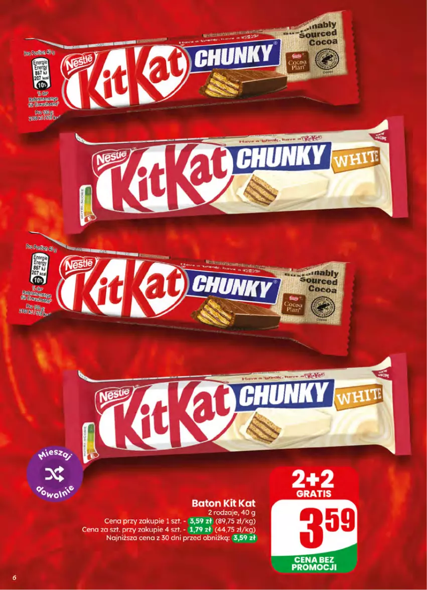 Gazetka promocyjna Dino - Gazetka 27 / 2026 - ważna 01.07 do 07.07.2026 - strona 6 - produkty: Baton, Kit Kat