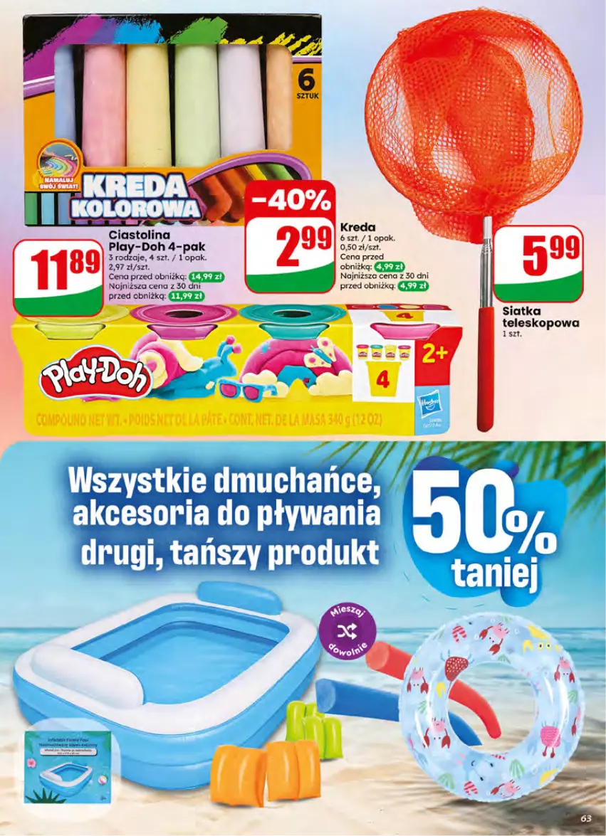 Gazetka promocyjna Dino - Gazetka 27 / 2026 - ważna 01.07 do 07.07.2026 - strona 63 - produkty: Play-Doh, Siatka, Teleskop