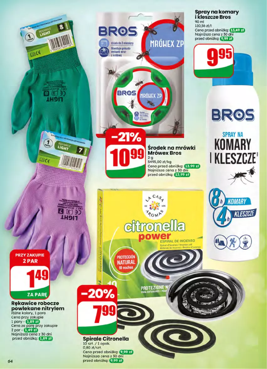 Gazetka promocyjna Dino - Gazetka 27 / 2026 - ważna 01.07 do 07.07.2026 - strona 64 - produkty: Rękawice, Rękawice robocze