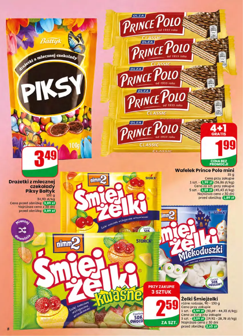 Gazetka promocyjna Dino - Gazetka 27 / 2026 - ważna 01.07 do 07.07.2026 - strona 8 - produkty: Prince Polo, Wafelek